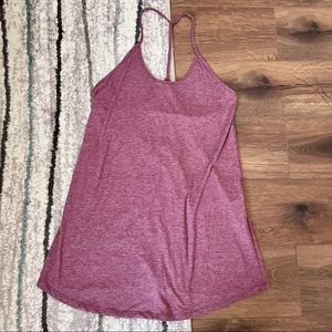 Shein burgundy strappy mini dress, medium